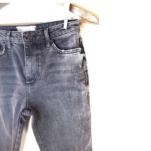 FP Vintage Black Cuffed Boyfriend Jeans 25 0 - Picture 4 of 9